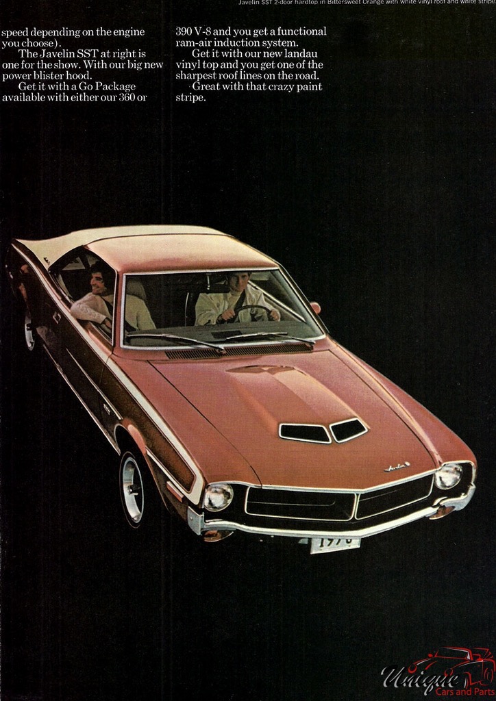 1970 AMC Full-Line All Models Brochure Page 7